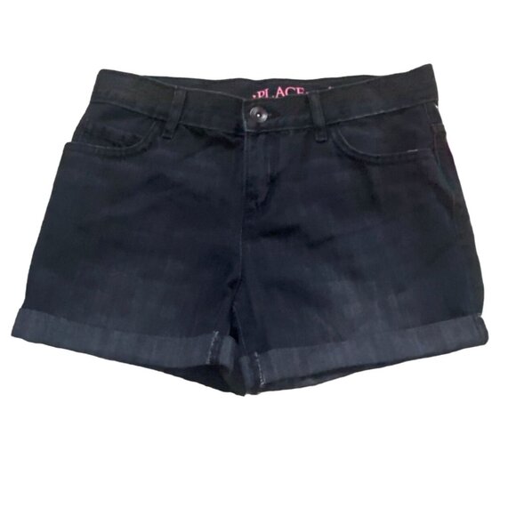 The Children's Place Girls Shortie Short Court Shorts-Black-Size 10-NWT - Picture 1 of 4